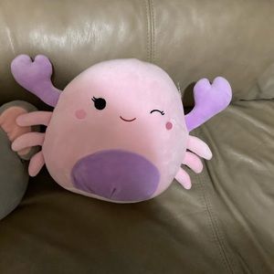 14” Cailey the crab squishmallow